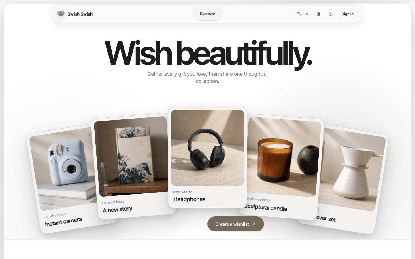 Swish Swish home page